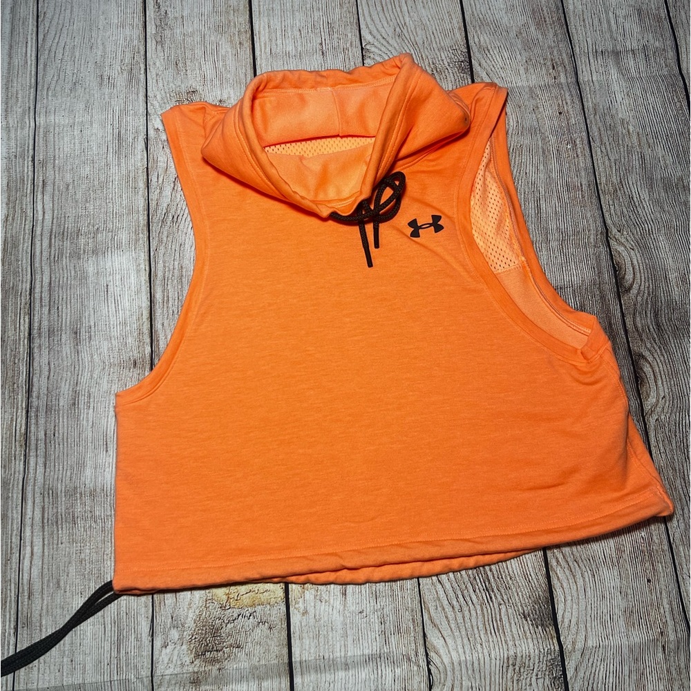 Under Armour Neon Sleeveless Sweatshirt